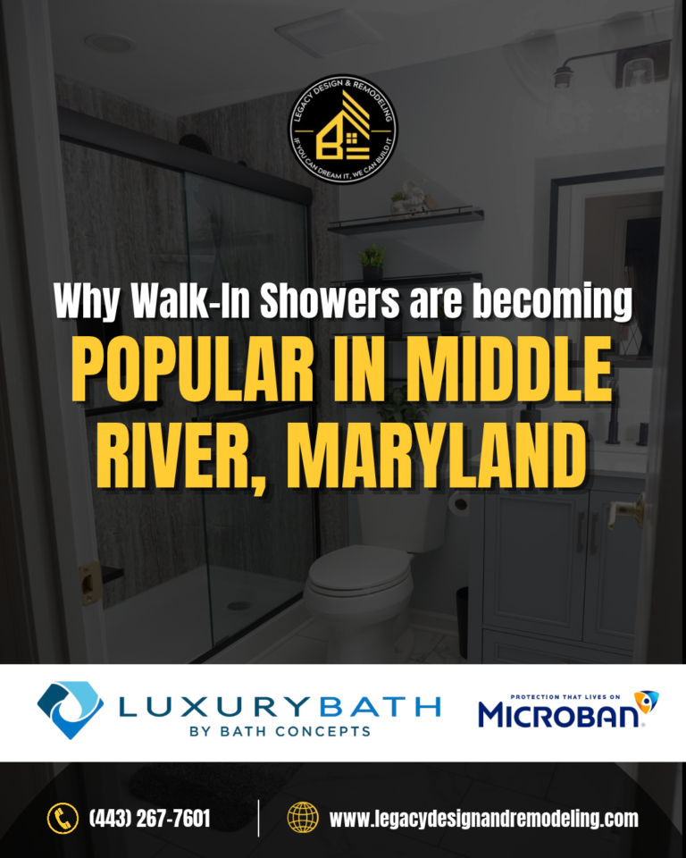 Why Walk-In Showers Are Becoming Popular in Middle River, Maryland