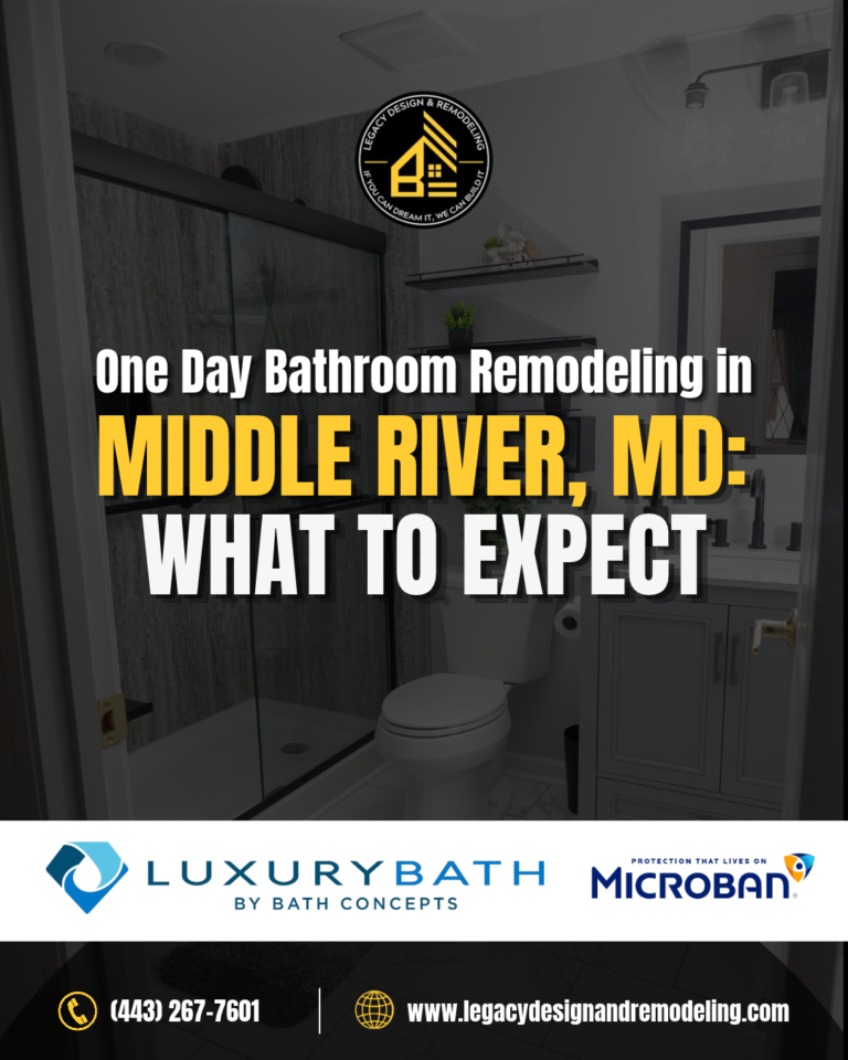 One-Day Bathroom Remodeling in Middle River, MD: What to Expect