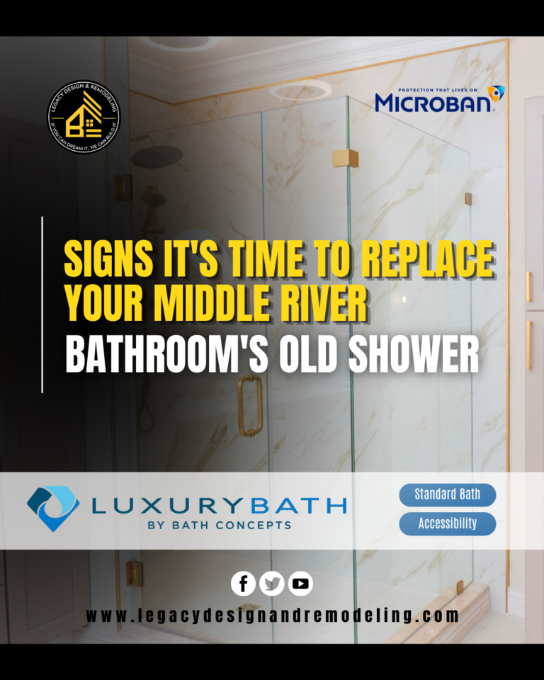 Signs It’s Time to Replace Your Middle River Bathroom’s Old Shower